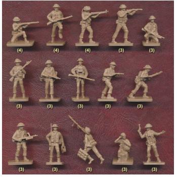 Airfix: Set 01763  WWII British Infantry